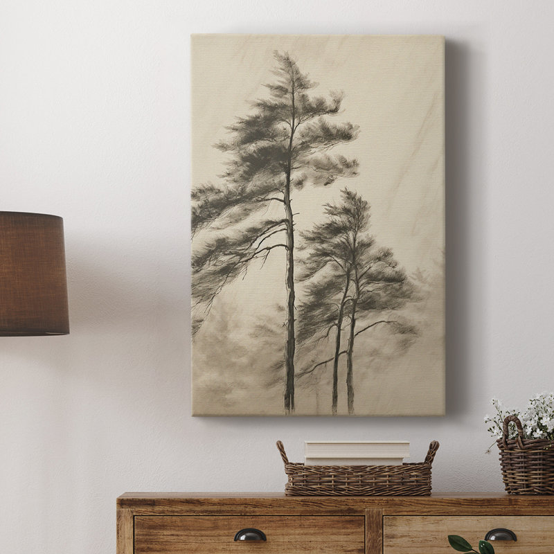 Paysage rétro XXXIV - galerie Cavas, H 48 po x l 32 po