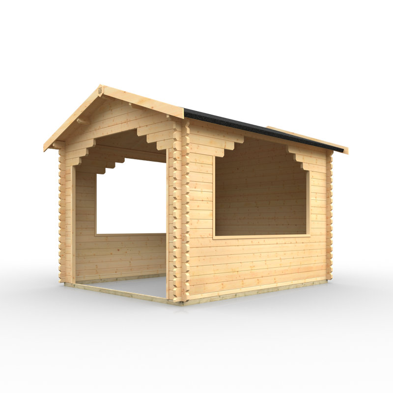 Sumatran Tongue & Groove Shelter 12x10w