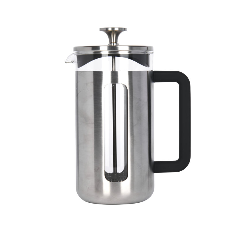 Pisa 1L Cafetiere, Silver