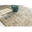 Modern Distressed One-of-a-Kind Rectangle 9'9" X 13'9" Area Rug