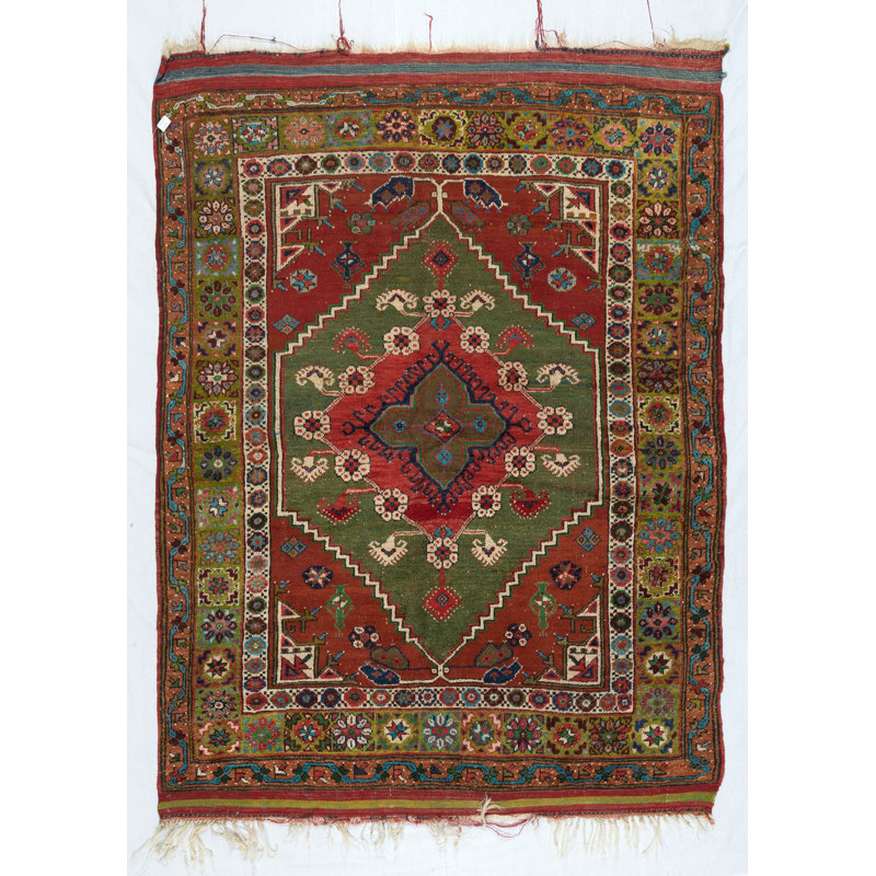 Tapis antique Dazkiri, West Central Anatolia, Ca 1920