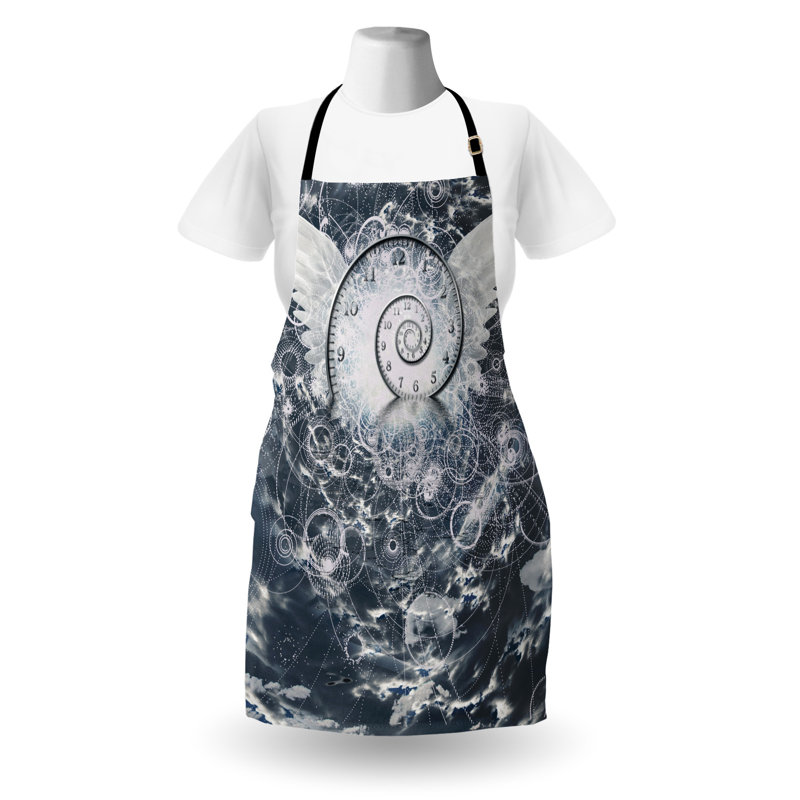 No Pattern Bib Apron