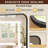 LED Lighted Bathroom Medicine Cabinet with Mirror, Recessed or Surface Mount, 3-Color Dimmable Light, 3 Adjustable Shelves, Soft-Close-216848487-214372562