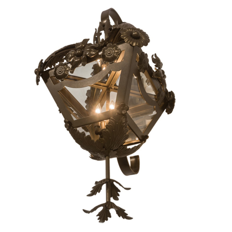 Jaquinna Metal and Steel Wall Light