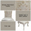 Chaise d'appoint Harita (lot de 2)