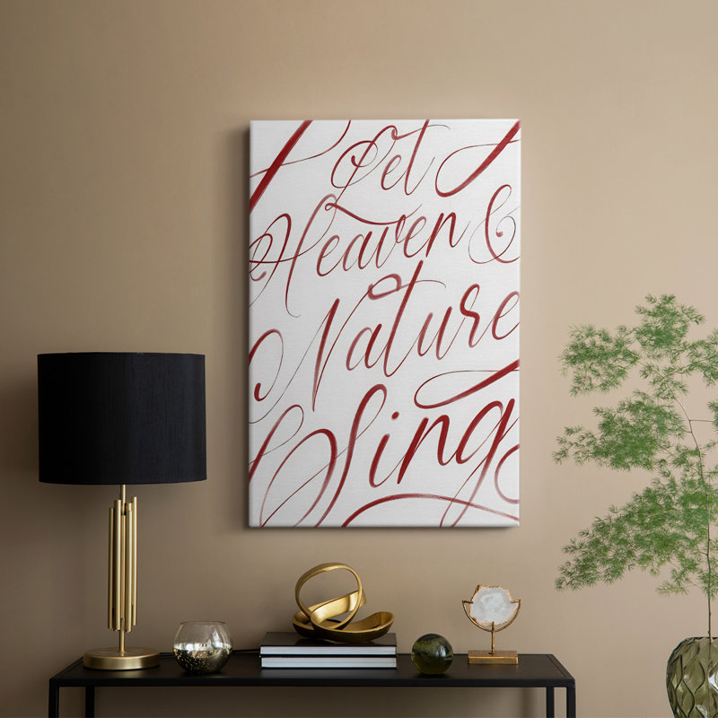 Heaven and Nature -Gallery Wrapped Cavas, 48" H x 32" W