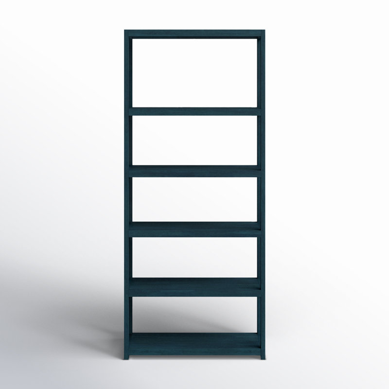 Elin Etagere Bookcase, White