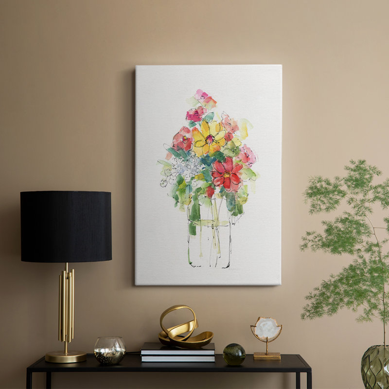 Summer Picks In Jar I - galerie sur mesure, H 36 po x l 24 po