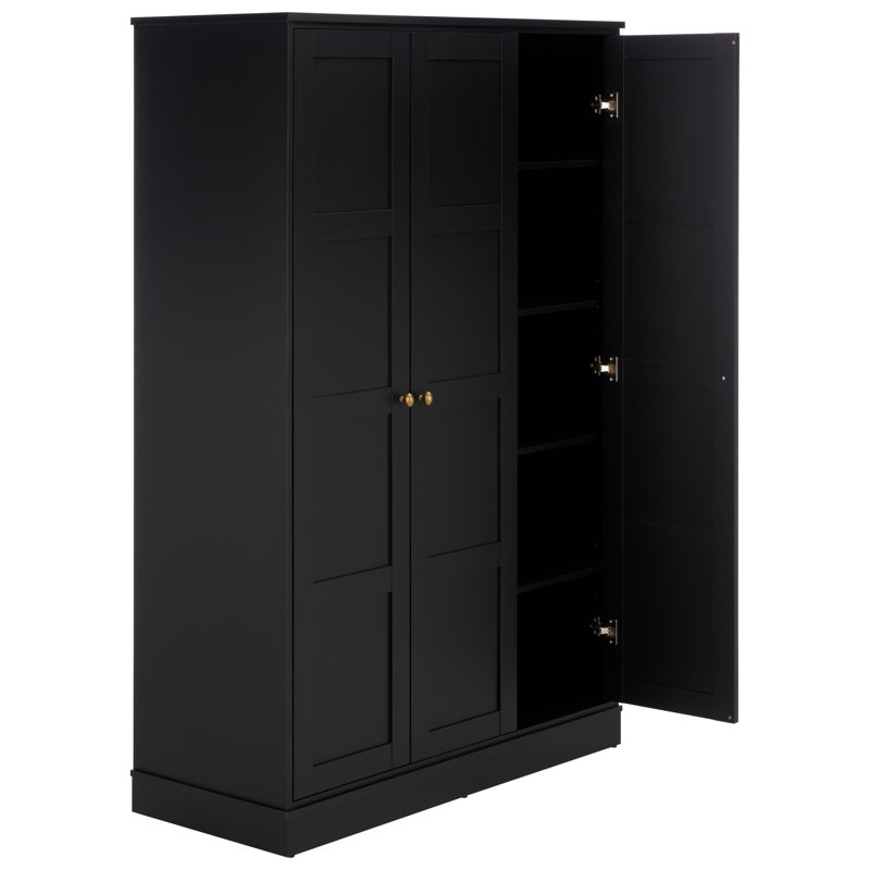 Armoire Shafa, Noir, 3