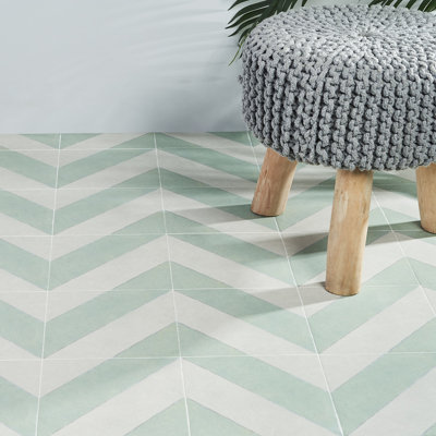 Ava Diagonal 9" x 9" Porcelain Tile (10.76 sq. ft./ Case)