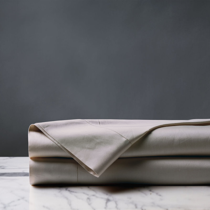 Deluca Flat Sheet, Fawn, Twin Flat Sheet
