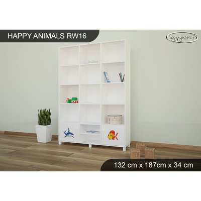 187cm H X 132cm W Kids Bookcase