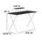 Gaming Desk with Cup Holder, Headphone Hook, and Monitor/Smartphone Stand-1588161565