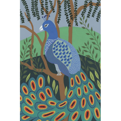 Dandy Peacock II - Graphic Art