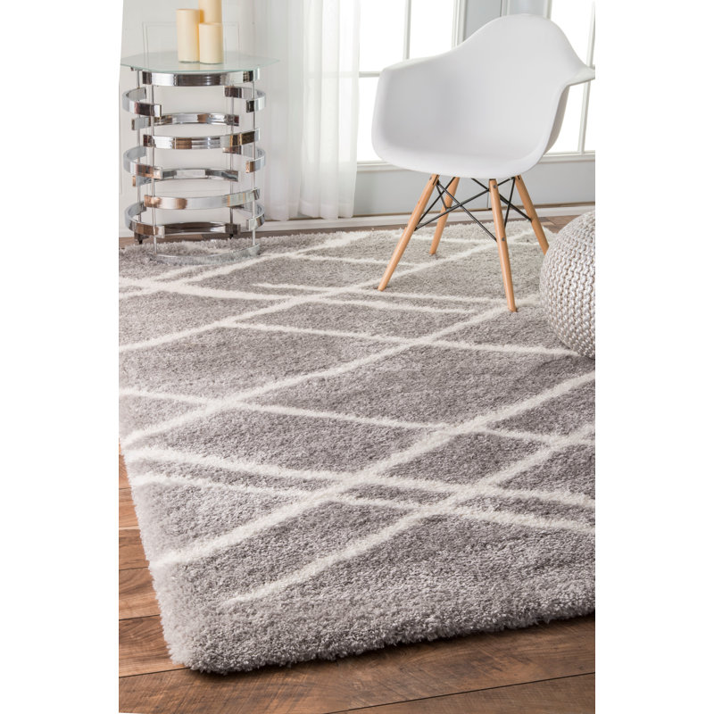Tapis gris Veronika, Rectangle 5 pi 3 po x 7 pi 6 po