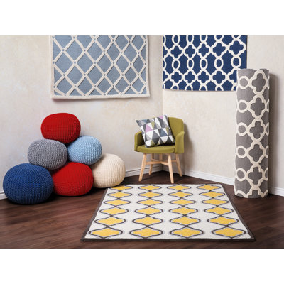 Arne 50cm Wide Round Pouf Ottoman