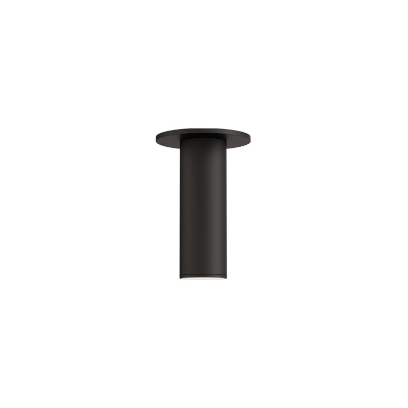 Calibro-Outdoor Flush Mount, 7.75" H x 5.25" W x 5.25" D, Architectural Bronze