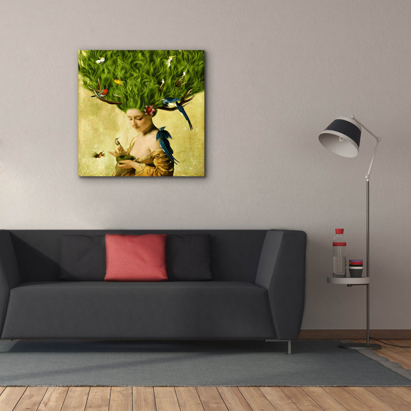 «Safe Haven» par Diogo Verissimo, reproduction d'art sur toile, H 37 po x l 37 po x P 1,5 po