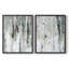 «Snowy Birch I», reproduction encadrée de qualité supérieure - prête à être accrochée - aucun clou requis - aucun clou requis-1402381931-1402381928