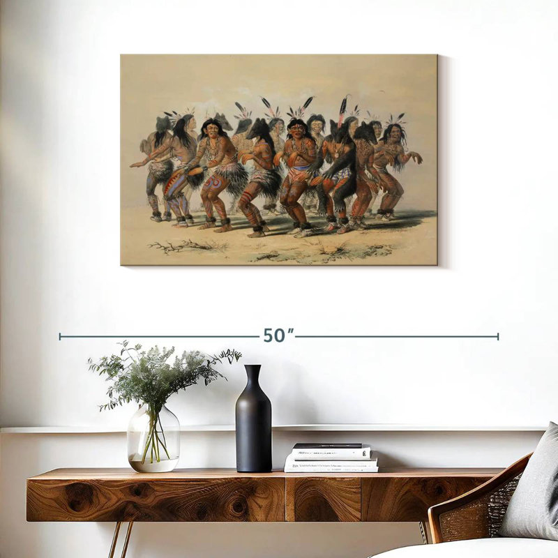 Lelar la danse des ours 1845, H 24 po x l 36 po