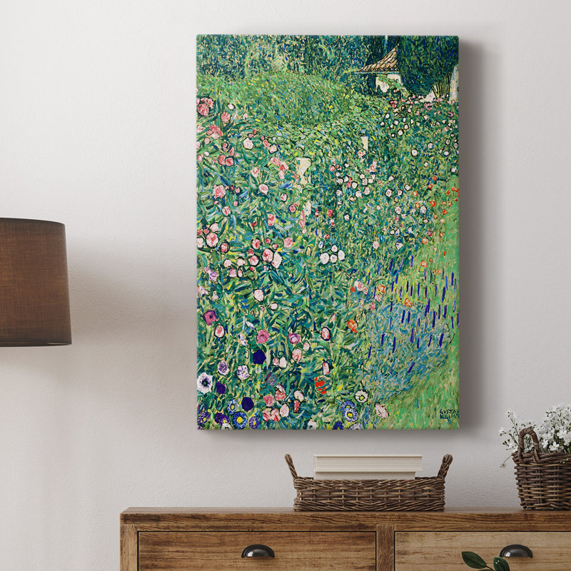 Paysage rétro CCXII - galerie Cavas, H 18 po x l 12 po