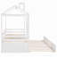 Lit en bois avec lit gigogne House House