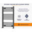 Heated Towel Rail 77cm x 50cm-470124831