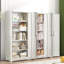 Classeur moderne Cordova de 71 po avec portes verrouillables et 4 tablettes réglables-124513398