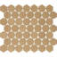 Mosaïque en céramique hexagonale 1-1 / 2 po x 1-1 / 2 po Itona (12 pièces par carton) (9,72 pieds carrés par carton)-109199837