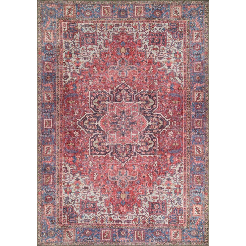 Tapis rouge Ottilie, Rectangle 8 pi 3 po x 11 pi 6 po