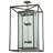 Kitzi 8 - Light Dimmable Lantern Square / Rectangle Chandelier