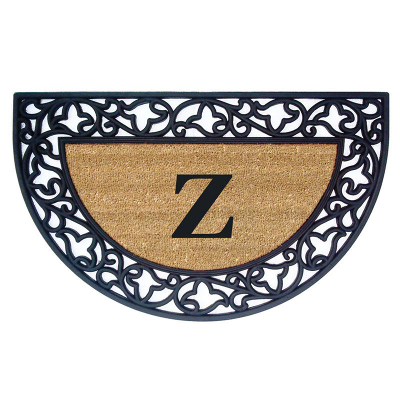 Tapis d'entrée antidérapant 36 po L x 22 po, Z