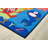 Alphabet Monsters Playful Literacy Classroom KID$ Value Rugs Tufted Red/Blue/Green Area Machine Washable Rug-4972860