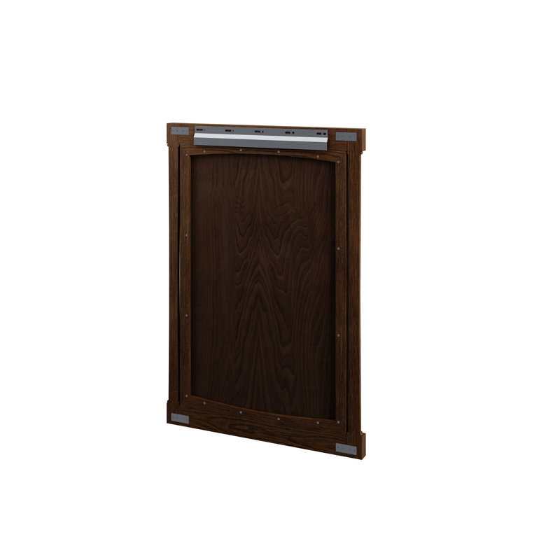 Kinnsden Mirror, Sable Oak, 38" x 26"