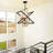 4 - Light Dimmable Geometric Chandelier-1351086353