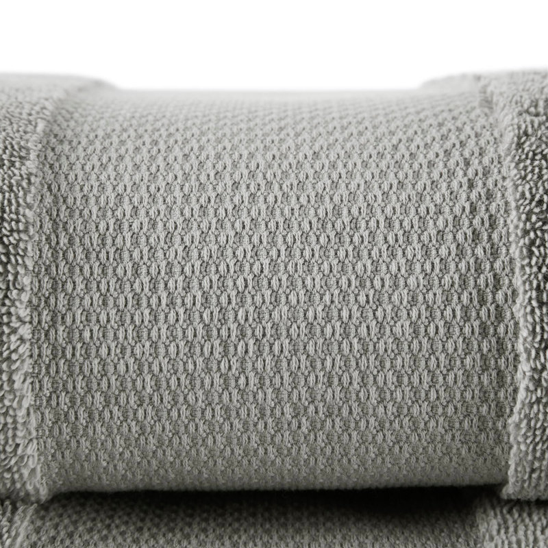 Ensemble de draps de bain 100% coton 2 pièces 35 x 70 po - 2 pièces Gris