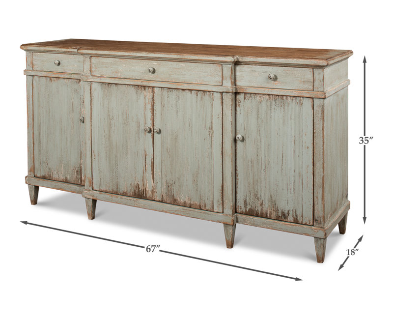 Theo 67'' W Solid Wood Sideboard