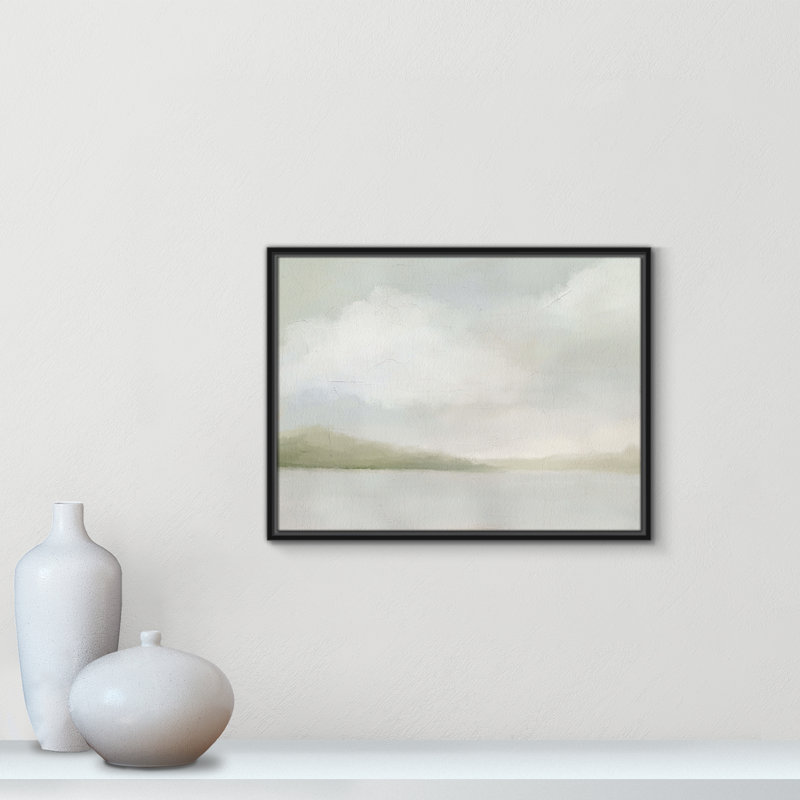 Queensland " A Tranquil Morning ", 19.5" H x 25.5" W, Black
