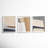 Divided " Divided By 3 In Blue " by Julia Balfour 3 - Pieces-120157154-57576532