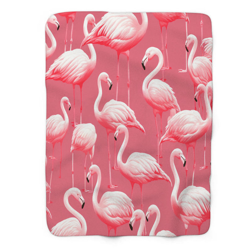 Coral Dancers - 1 pièce Sherpa Premium couverture 0121, L 60 po x L 80 po