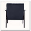 Chaise avec accoudoirs et dossier haut