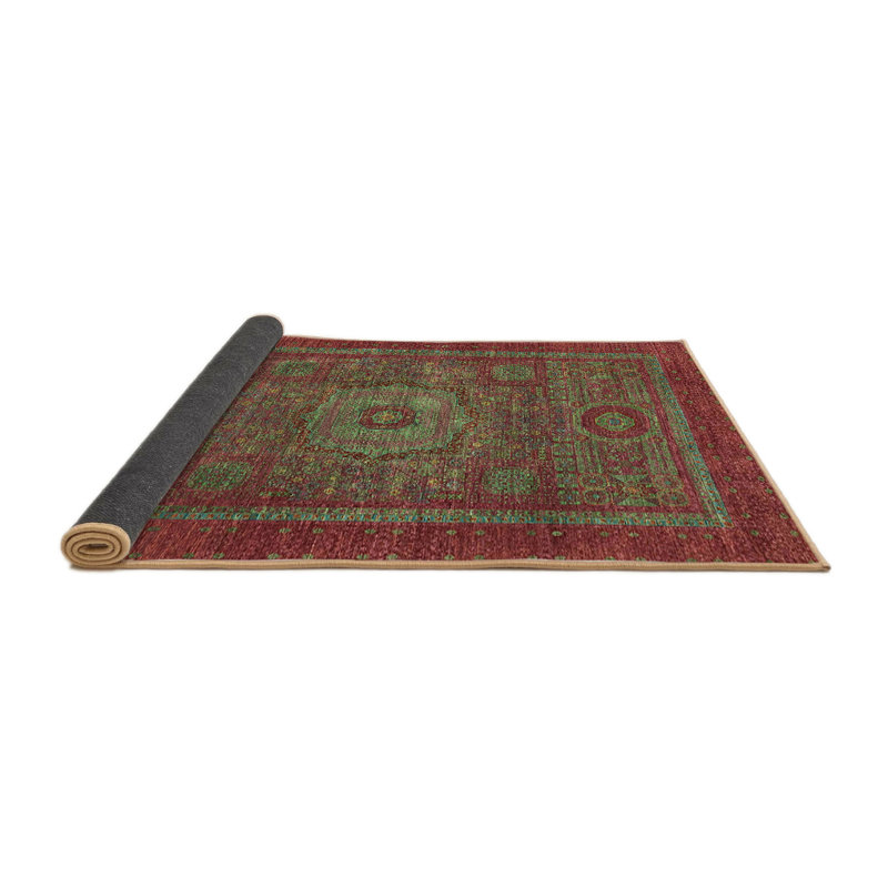 Abstract Indoor Rug, Round 7'
