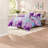 Hypoallergenic Polyester Bedding Sets, Multicolor Tie Dye Twin Comforter For Home