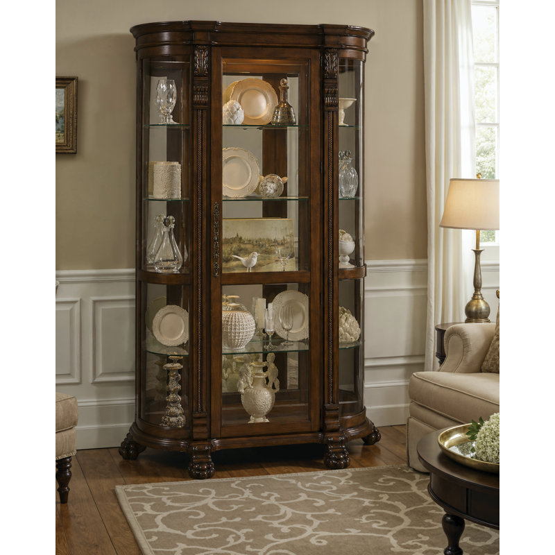 Goode Foxcroft Lighted Curio Cabinet