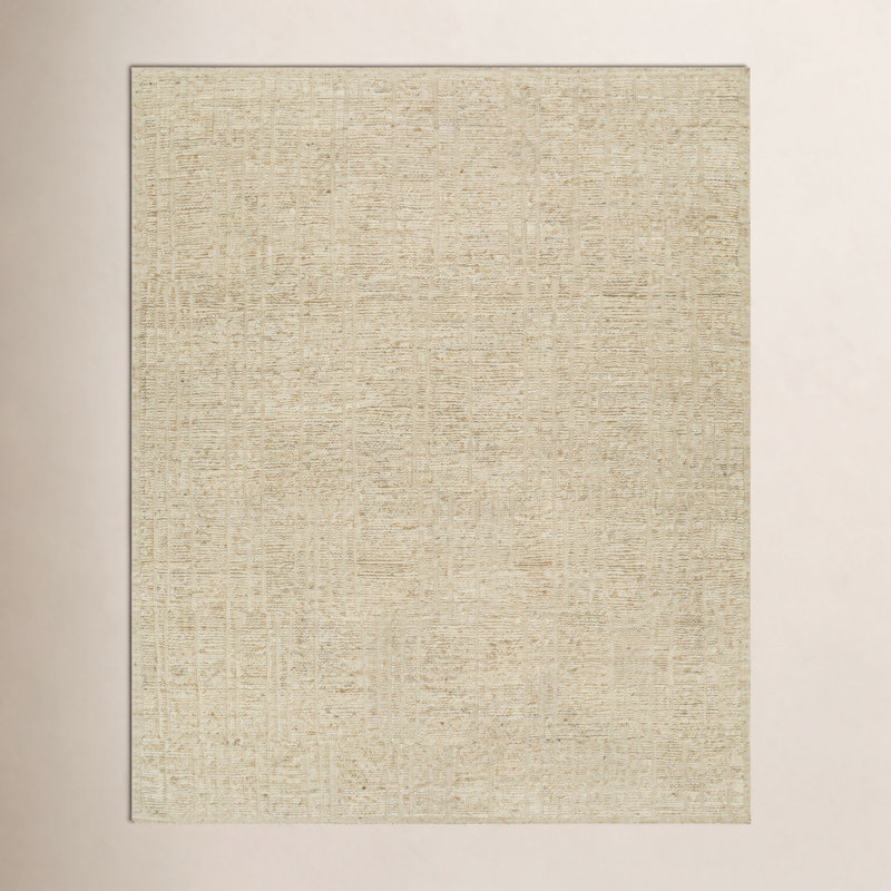 Gitte Hand Knotted Wool Indoor Rug, Rectangle 9' x 12'