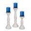 Ensemble de 3 porte-bougies Rustic-467129319
