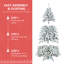 Arbre de Noël avec pommes de pin-2105323636