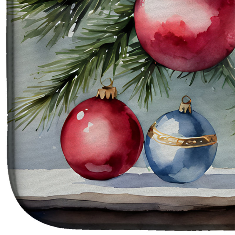 Tapis de vaisselle Christmas Ornaments