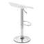 Tabouret de bar rotatif à hauteur réglable Kait