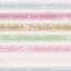 Tapis rayé en polyester fabriqué à la machine en rose / vert / brun-469631557